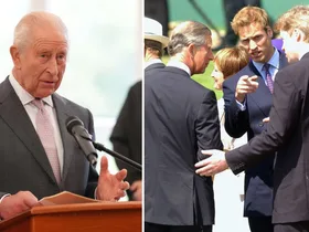 King Charles, Prince William and Earl Spencer