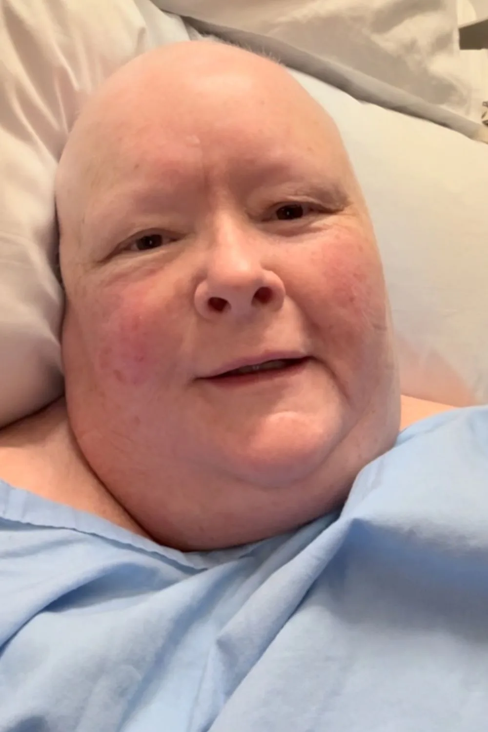 Magda Szubanski in hospital