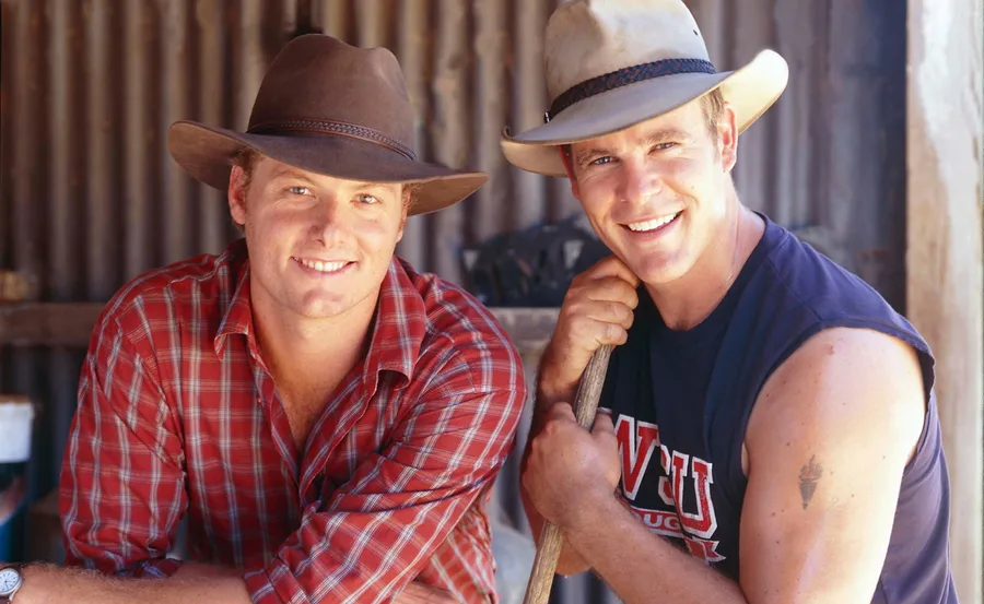 Myles Pollard and Aaron Jeffery.