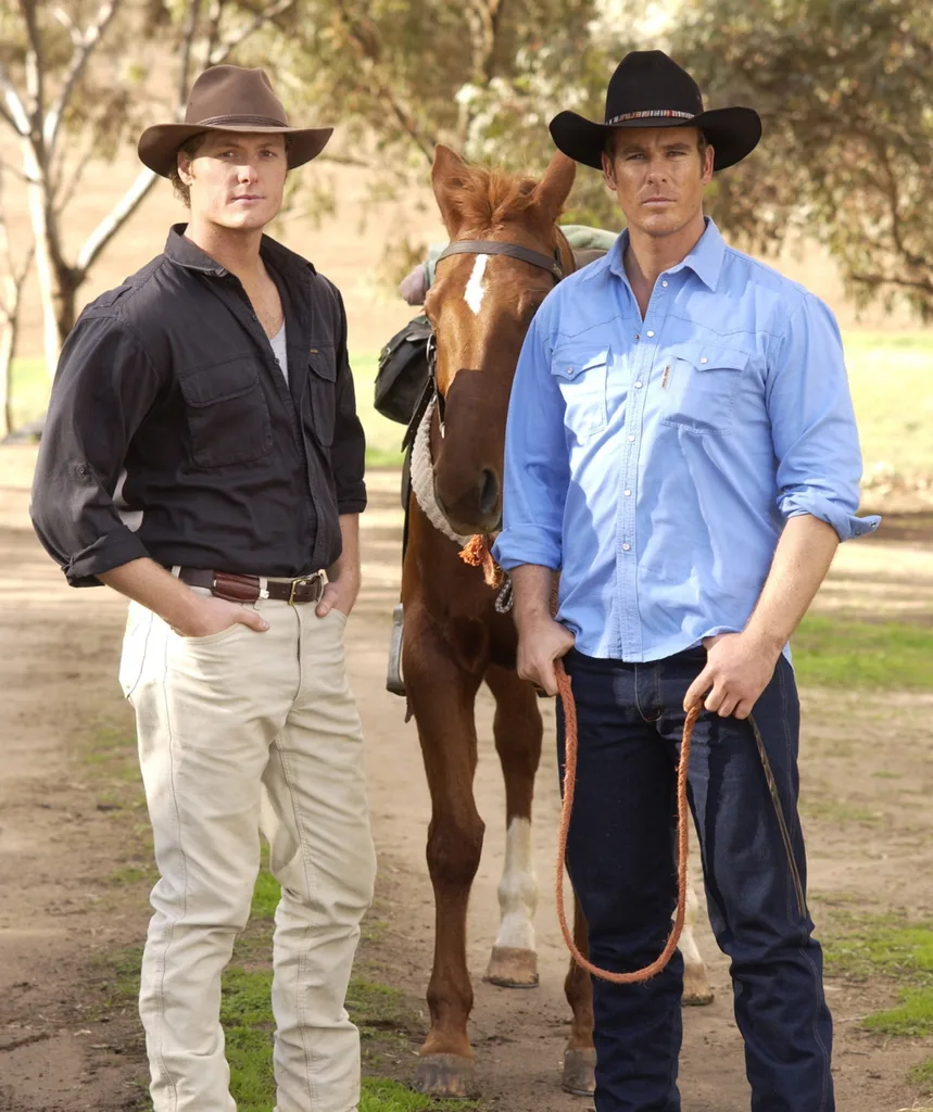 Myles Pollard and Aaron Jeffery.