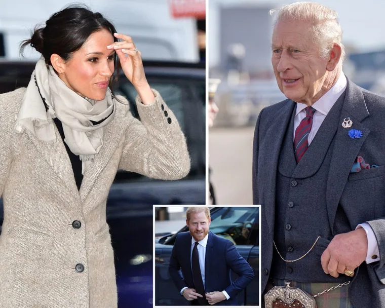 Meghan and King Charles
