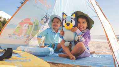 BCF x Bluey family camping range