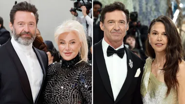 Hugh Jackman, Deborra-lee Furness and Sutton Foster