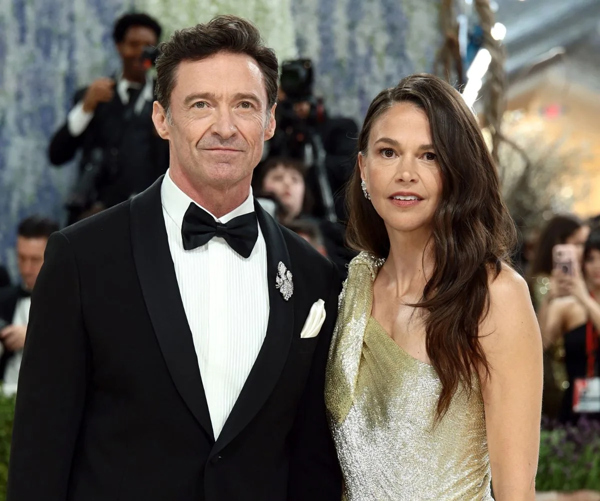 Hugh Jackman and Sutton Foster at Met Gala 2026