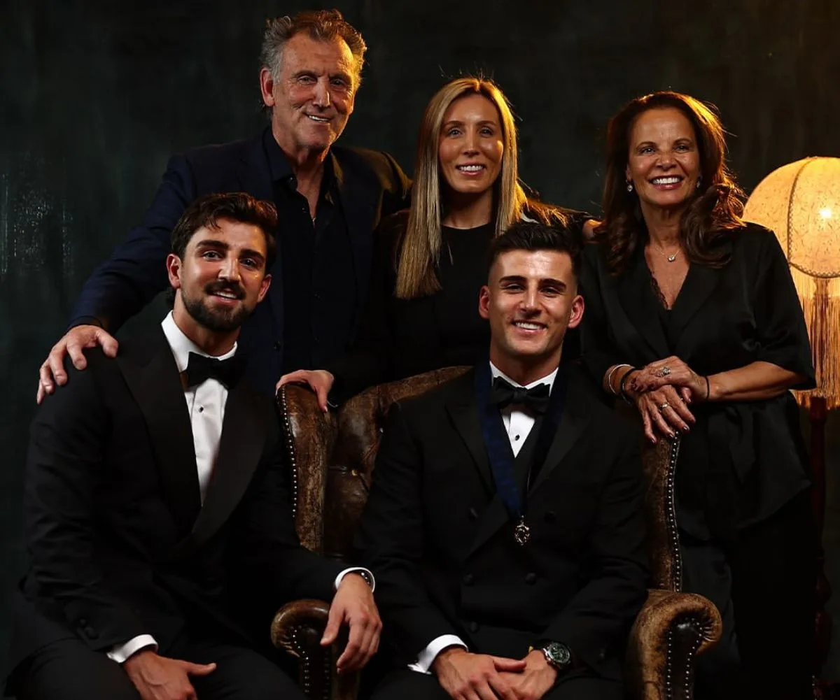 Daicos family at 2026 Brownlows