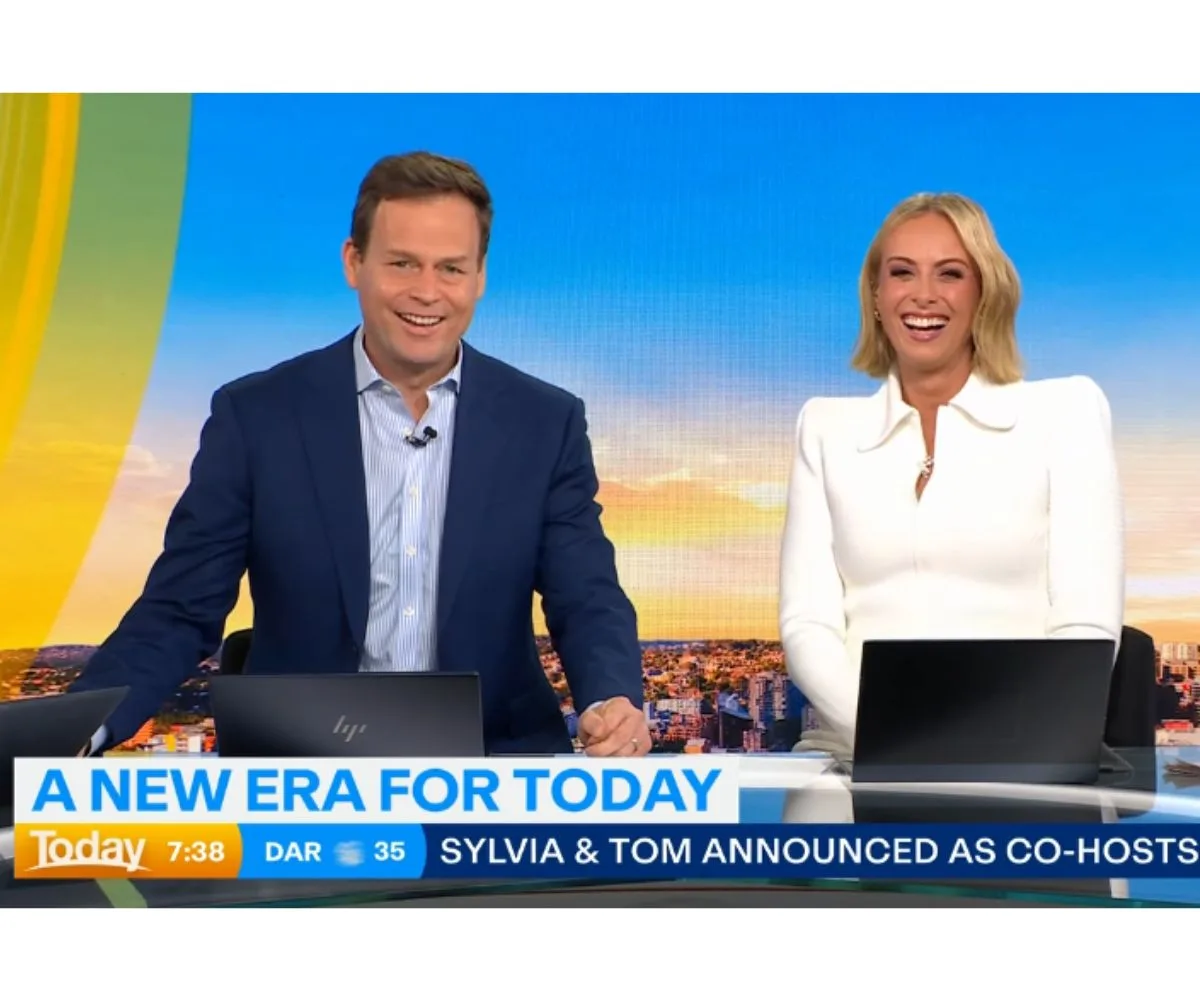 Tom Steinfort and Sylvia Jeffreys announced as hosts of Today