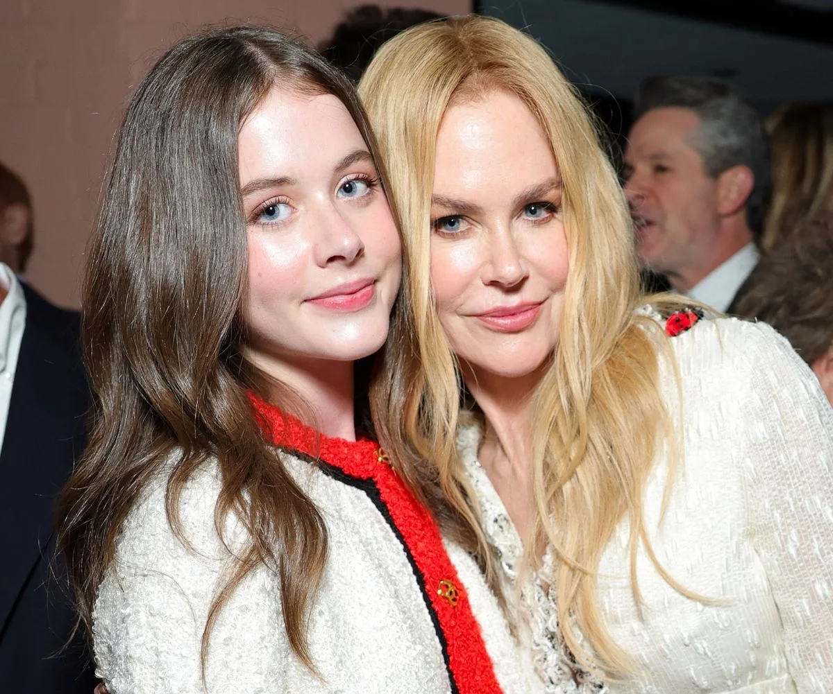 Nicole Kidman with daughter Faith Margaret