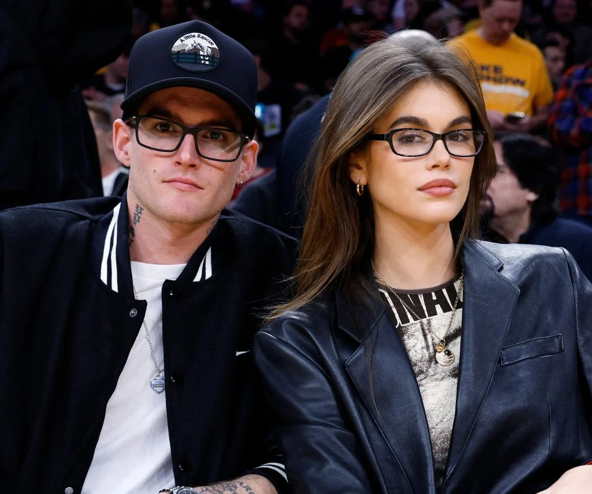 Presley Gerber and Kaia Gerber