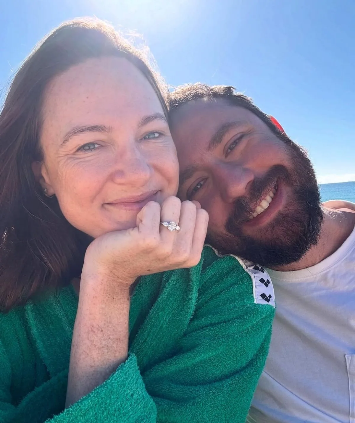Cate Campbell and partner Adam Kerr