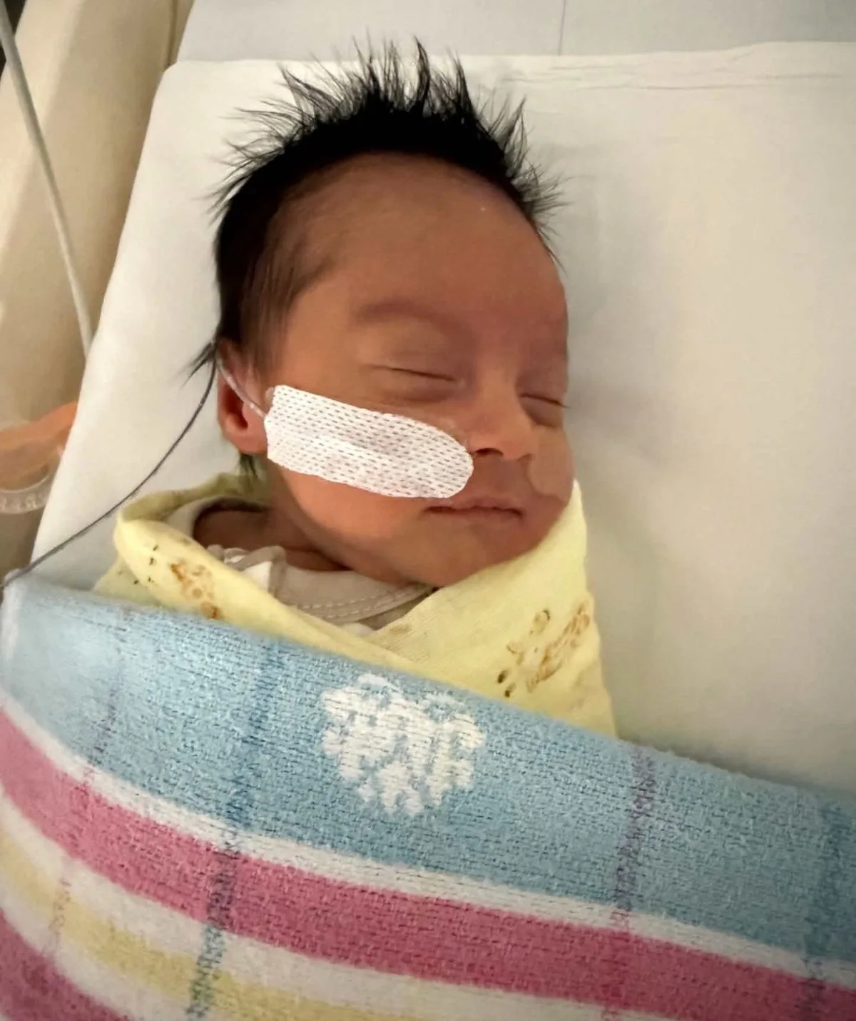 Steph de Sousa's grandson Amari Jack