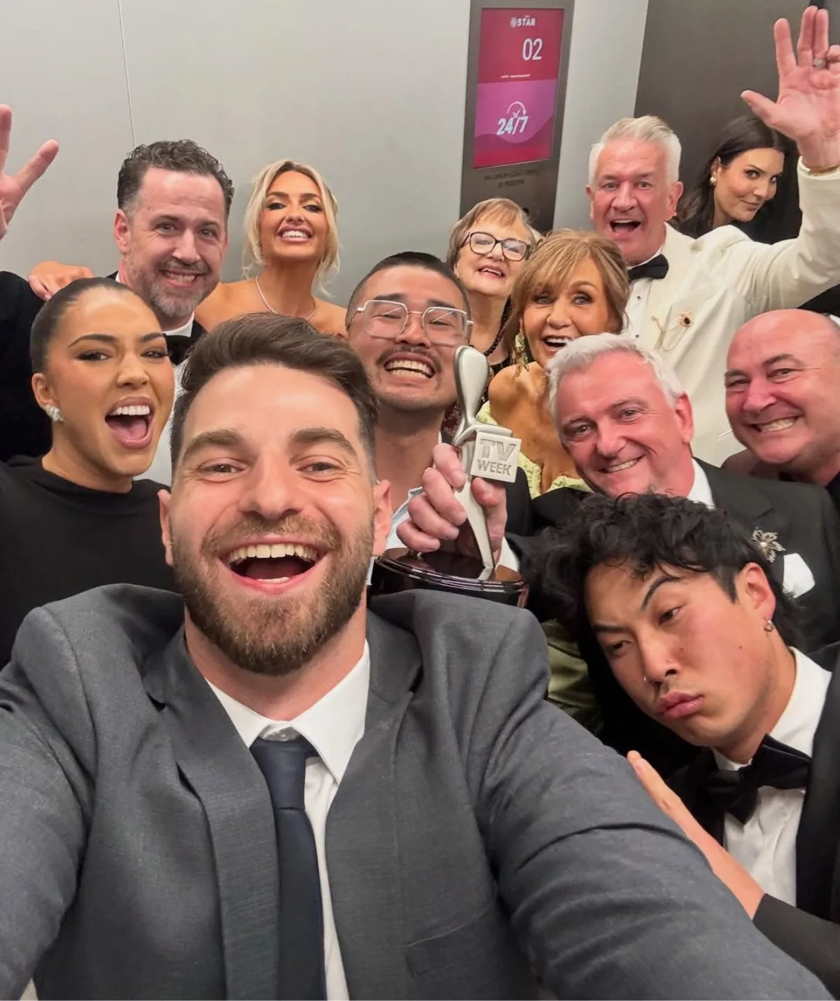 Travel Guides cast at the 2026 Logies