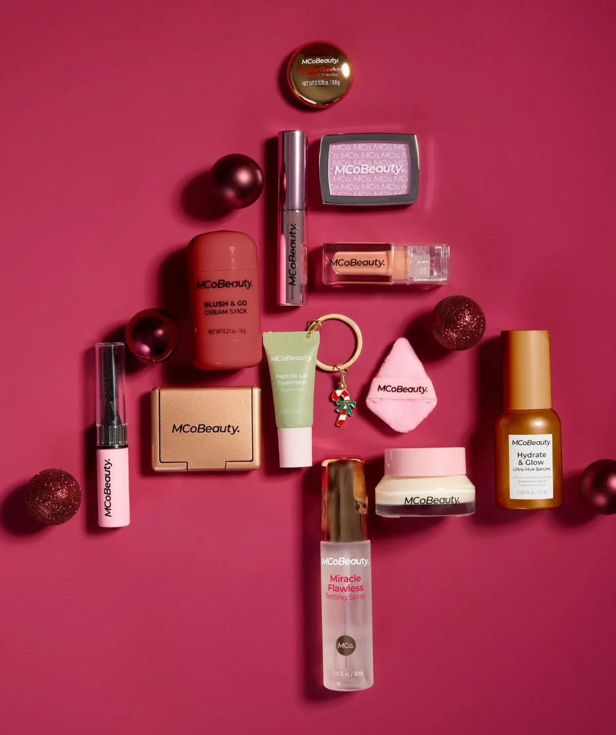 Products included in MCoBeauty 2026 Advent Calendar