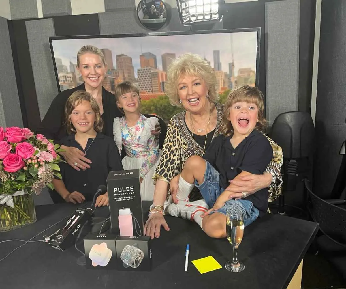 Patti Newton and family