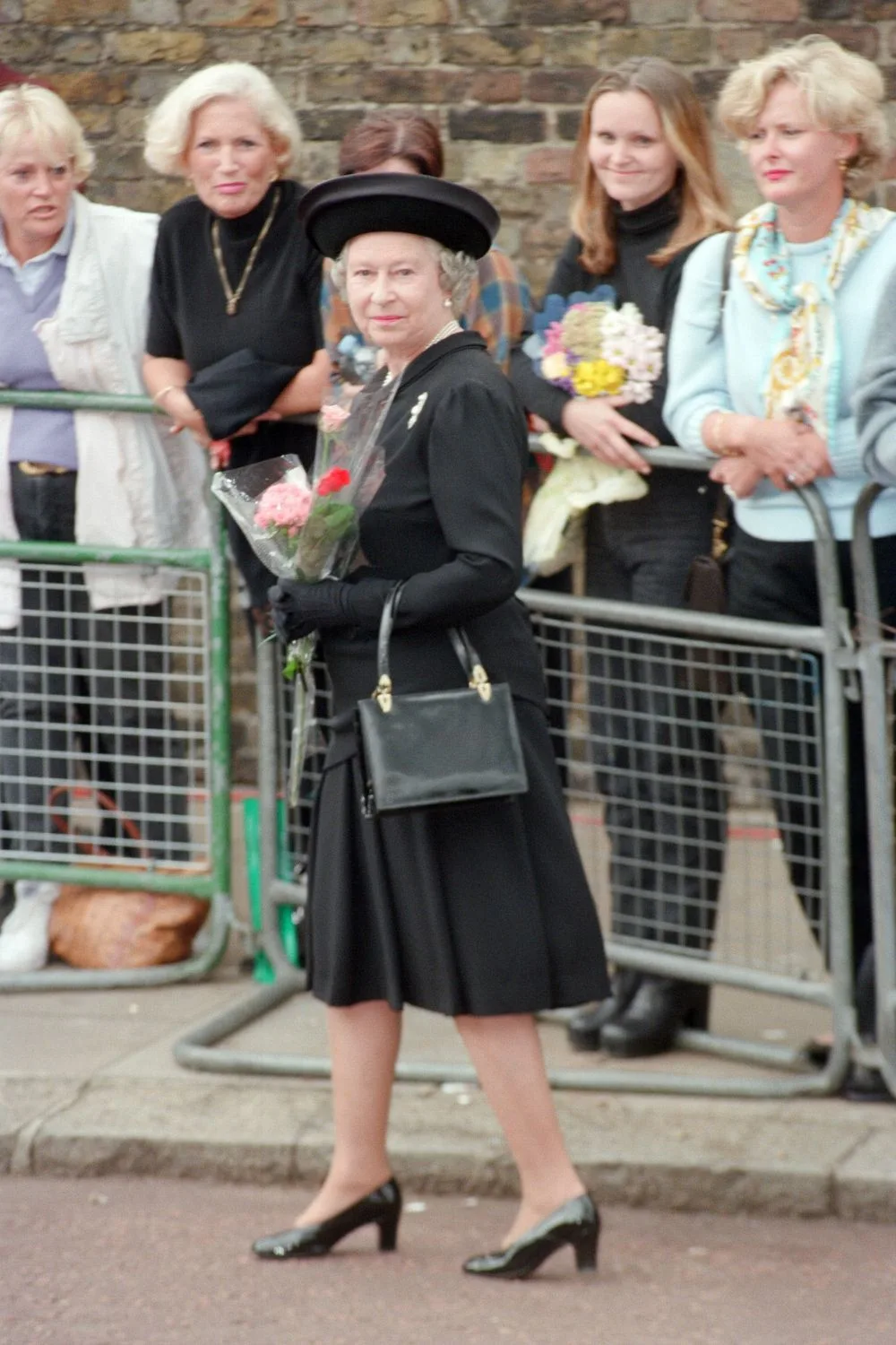 King Charles' mother Queen Elizabeth pictured after Diana's death