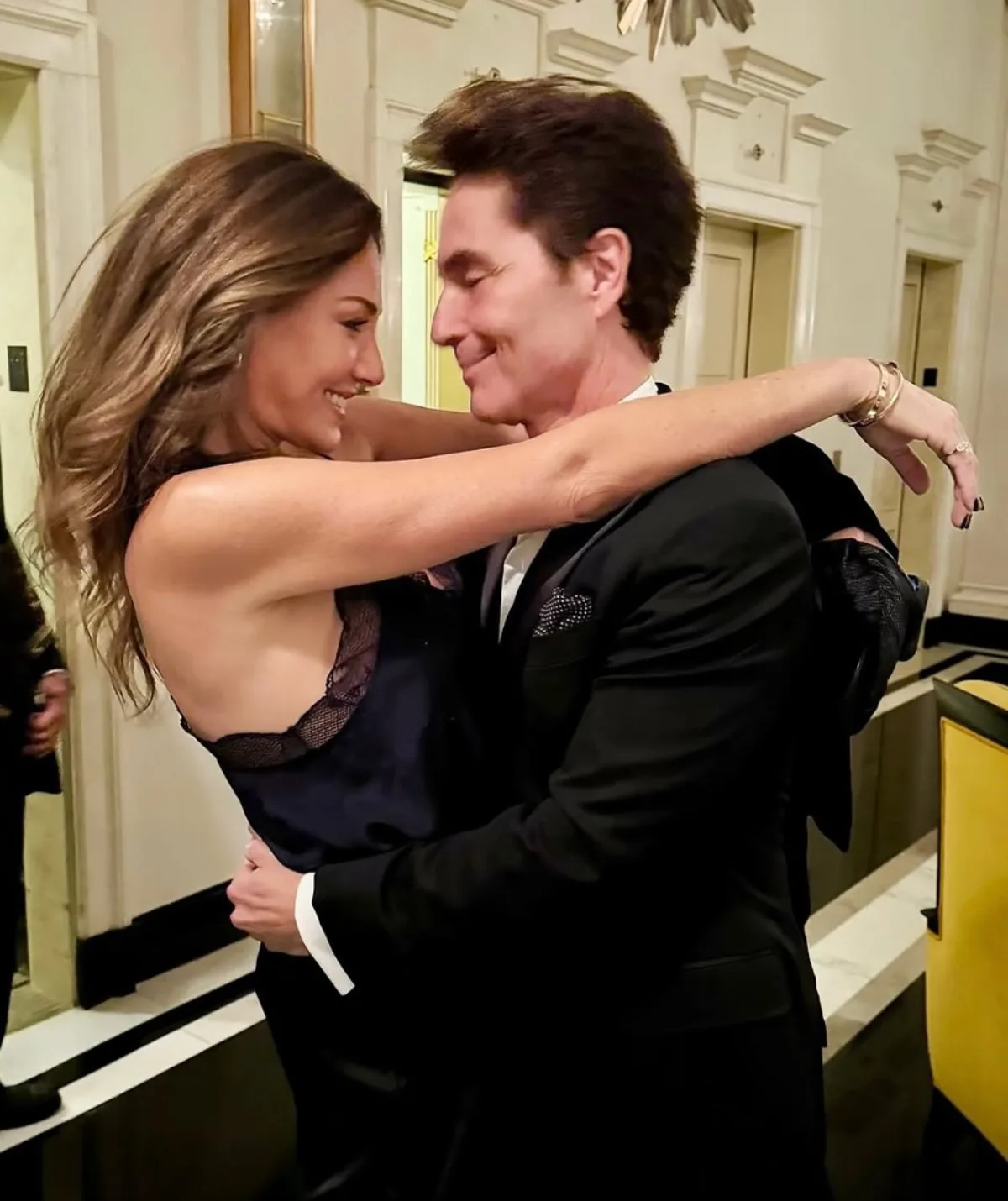 Richard Marx and wife Daisy Fuentes.