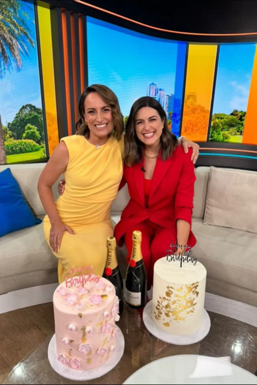 Jayne Azzopardi and Sarah Abo