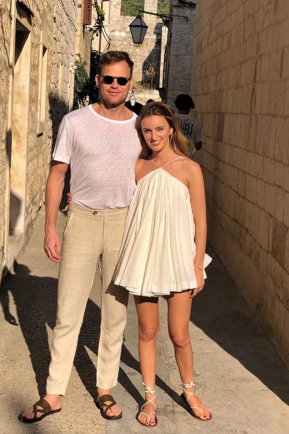 Tom Steinfort and wife Claudia