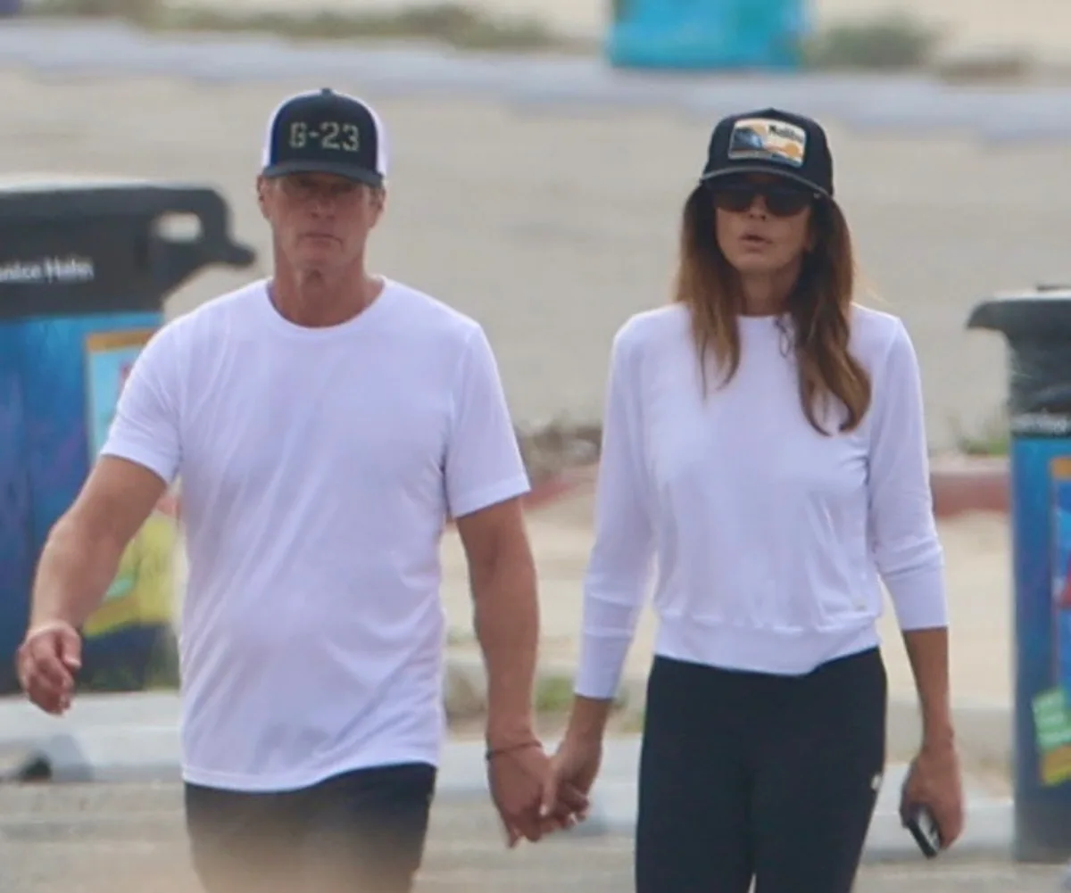 Cindy Crawford and Rande Gerber spotted walking hand in hand in Malibu after son Presley Gerber's death