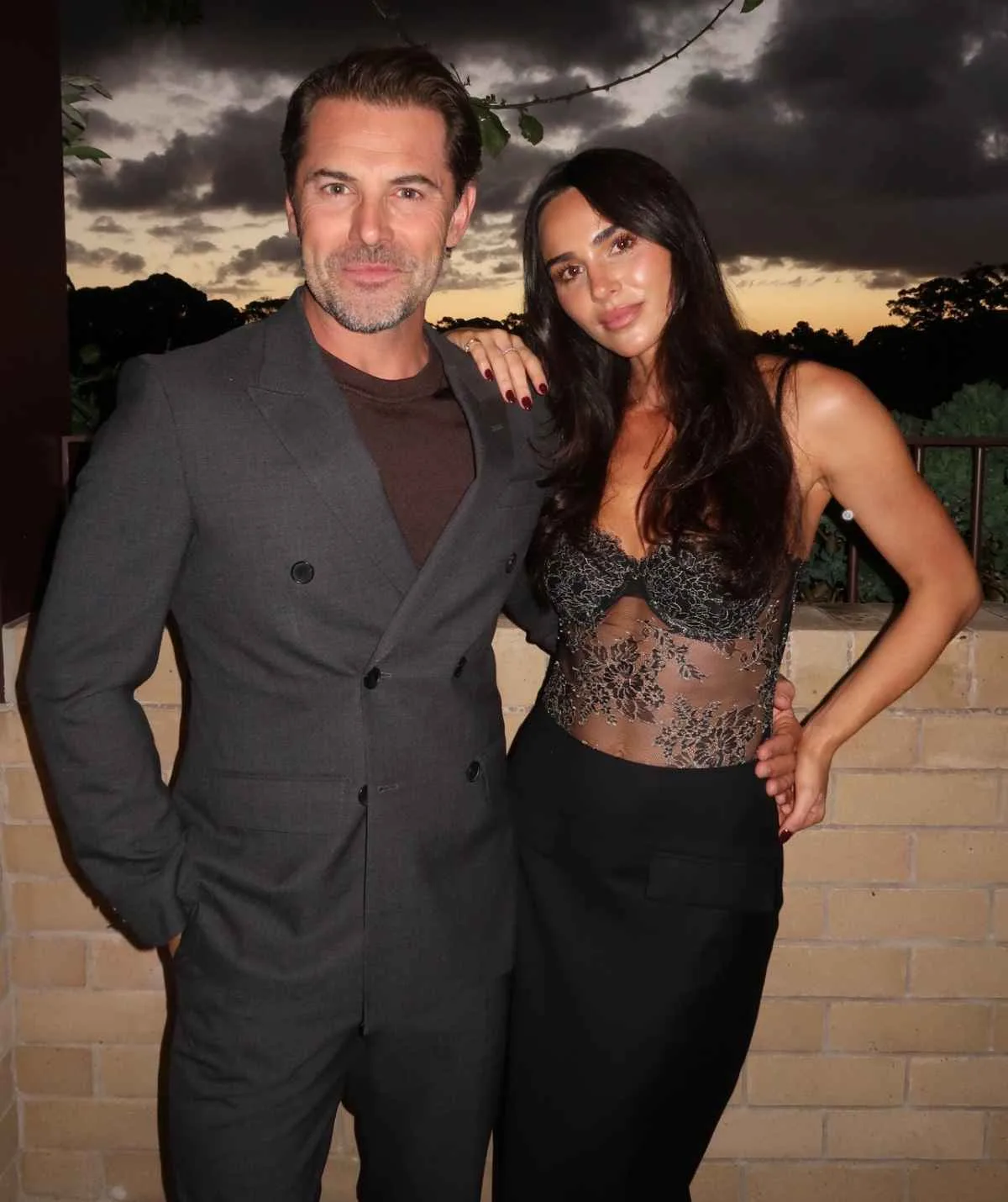Daniel MacPherson and Jessica Dover