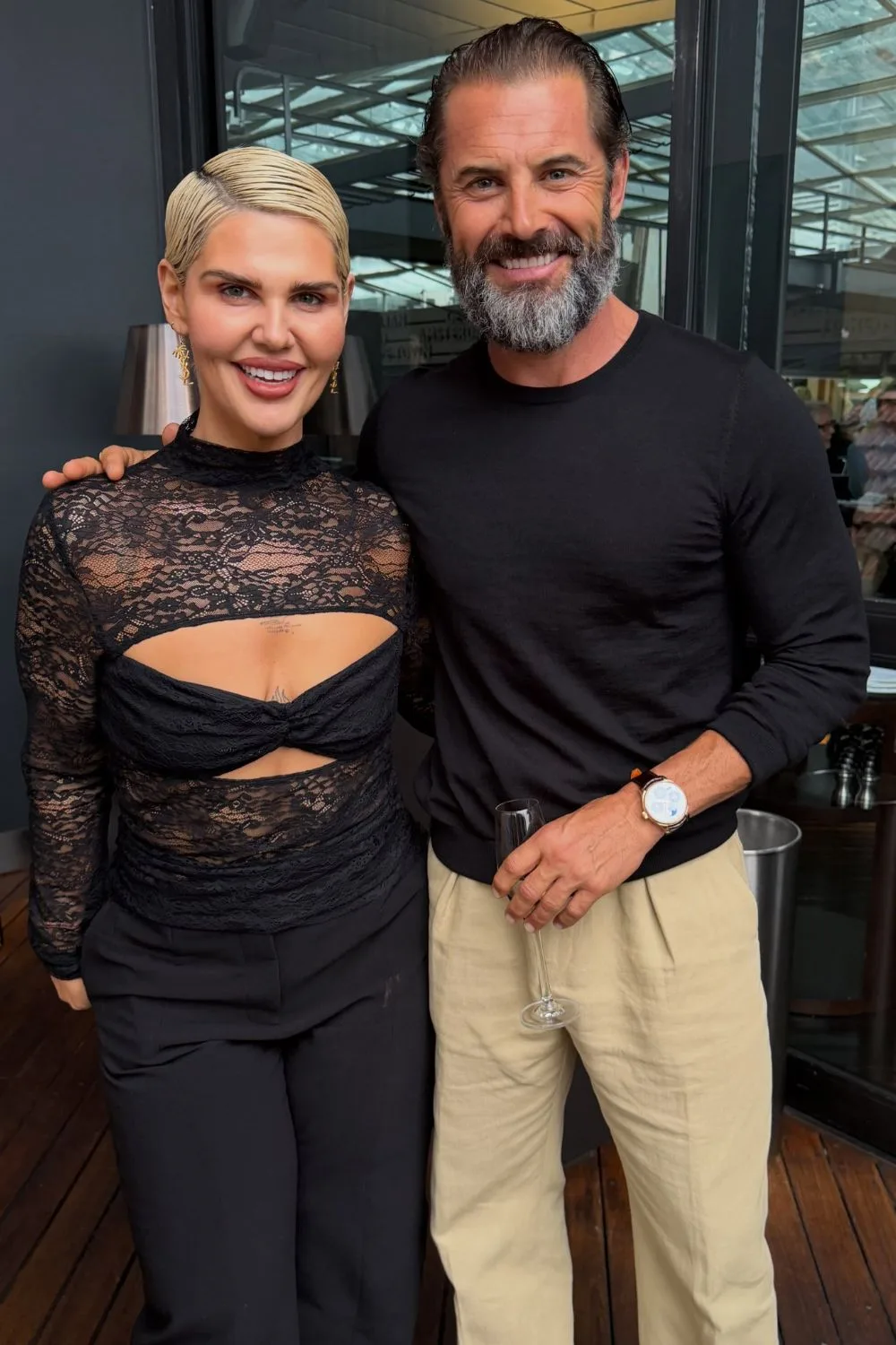 Daniel MacPherson and sister Brodie