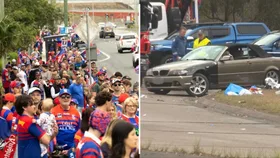 ‘It just guts you’: How Newcastle Knights fans are rallying around the victims of ‘horror’ car crash