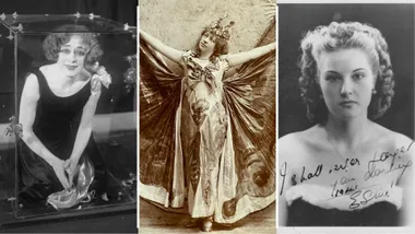 SPOOKY LADIES BESS HOUDINI, ADELAIDE HERRMANN AND ESME LEVANTE