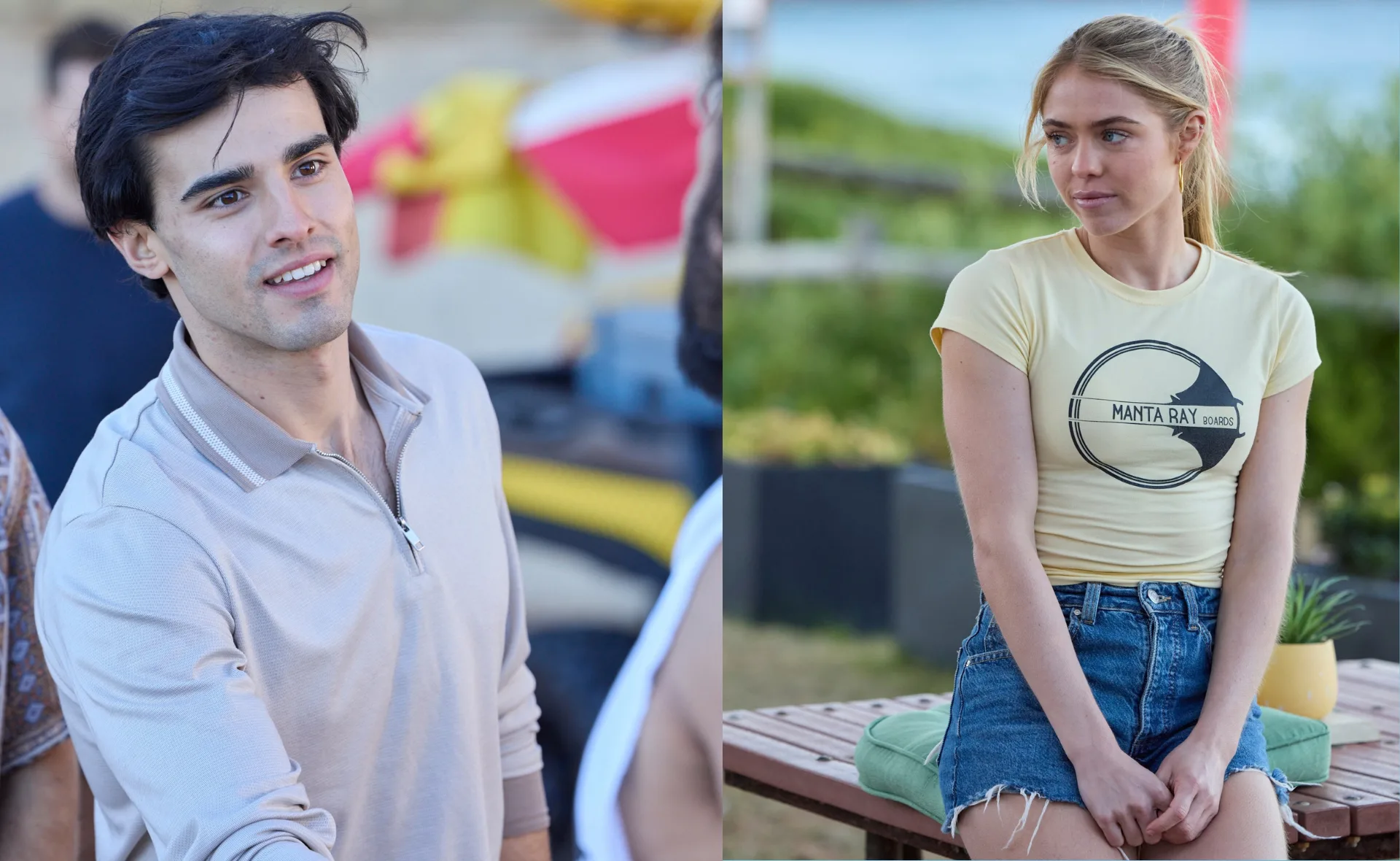 Lacey and Dylan in Home and Away.