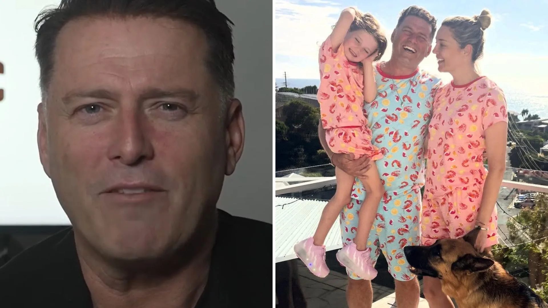 Karl Stefanovic and family