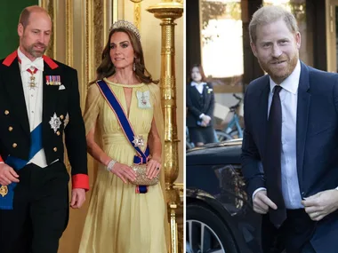 Prince William, Kate, Princess of Wales and Prince Harry