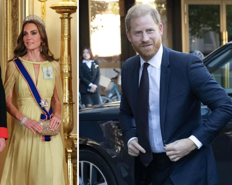 Prince William, Kate, Princess of Wales and Prince Harry