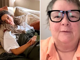 Magda Szubanski and Delta Goodrem