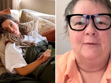 Magda Szubanski and Delta Goodrem