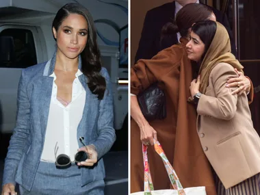 Meghan Markle and Malala Yousafzai