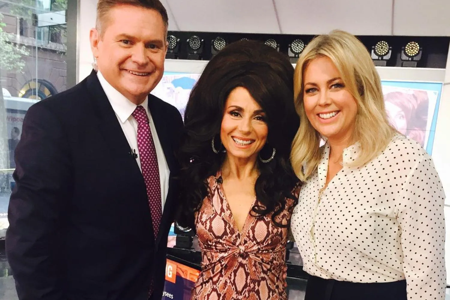 Michael Usher and Sam Armytage