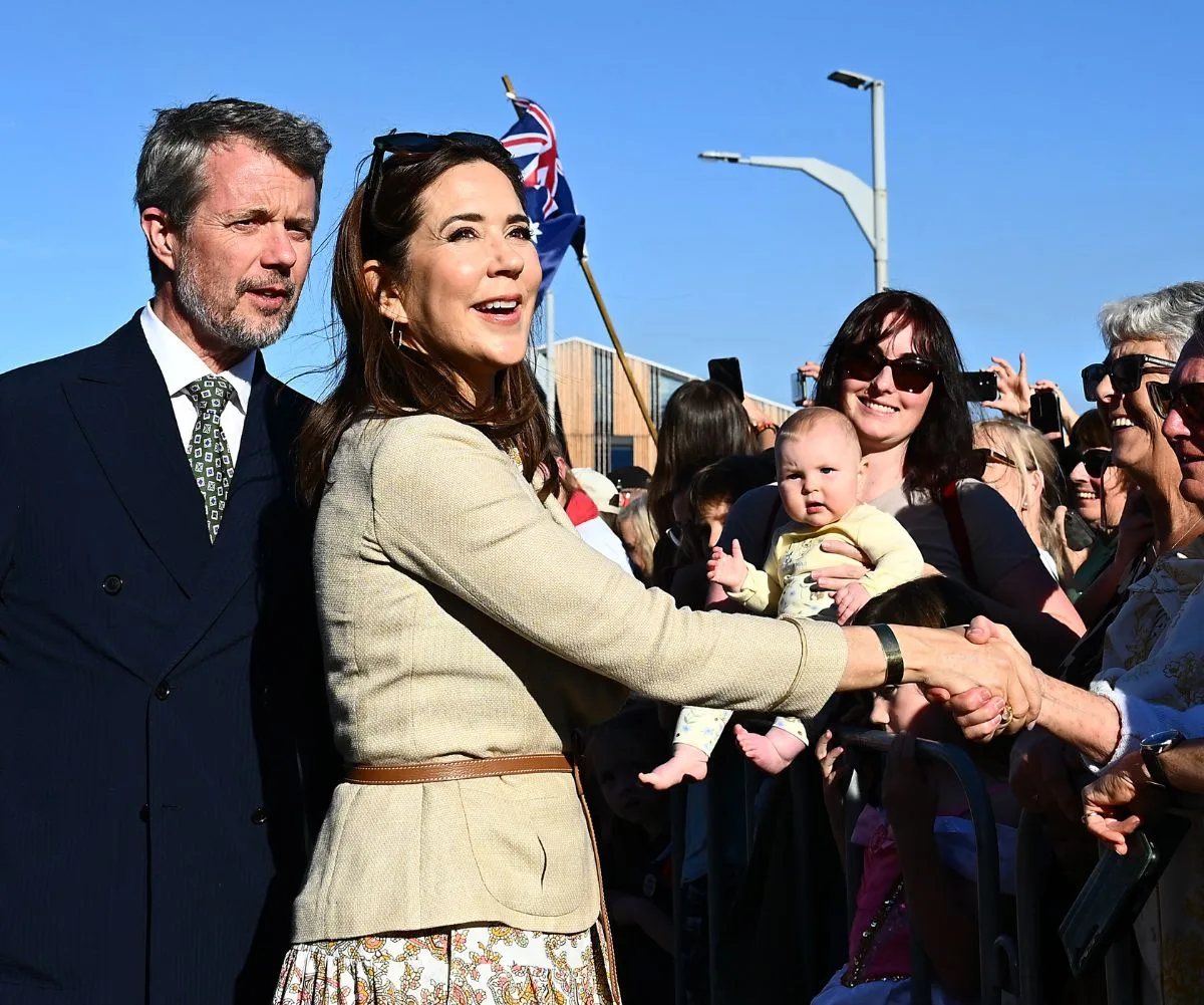 Queen Mary of Denmark in Australia