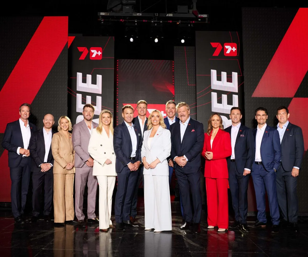 Seven AFL coverage team