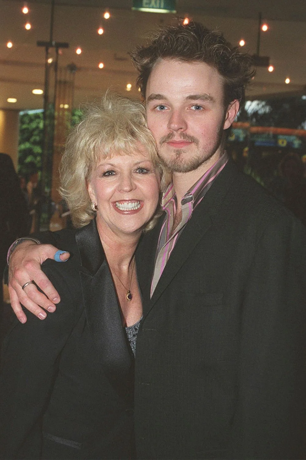 patti Newton with her son Matthew