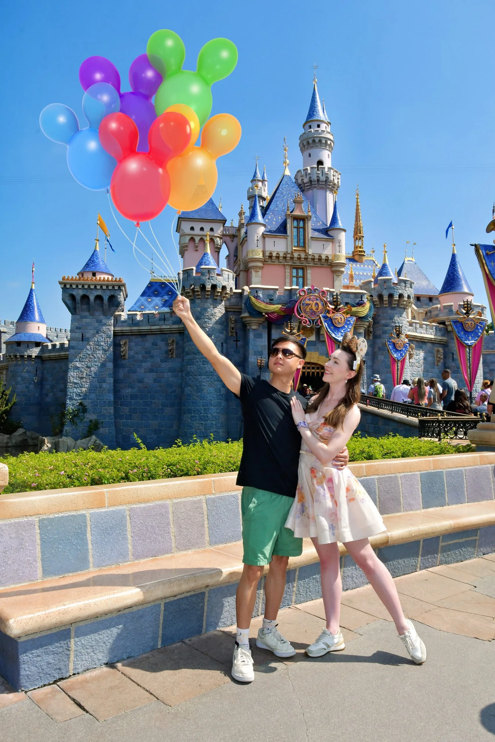 Delanie Jayne and her boyfriend Lorenzo. 