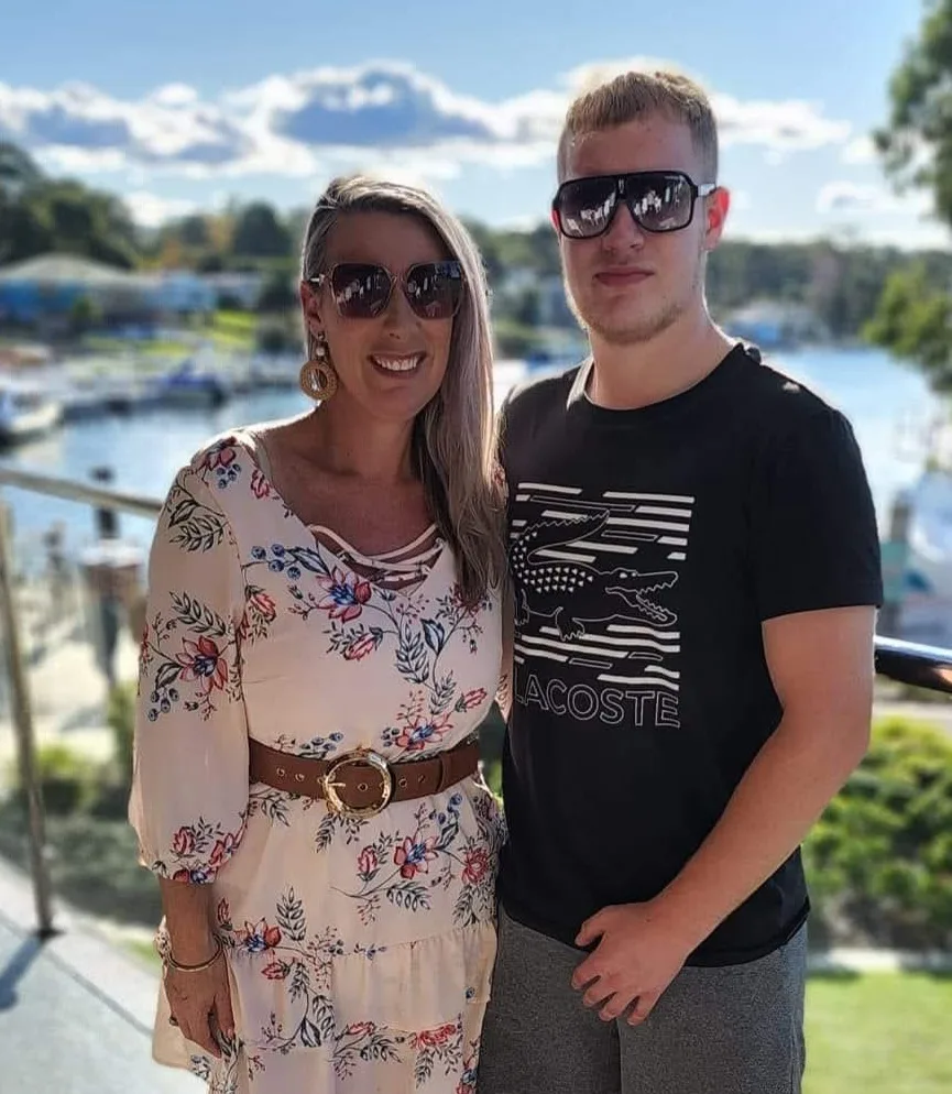 Mother and son 
