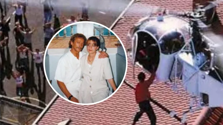 Woman learnt to fly a helicopter to break her husband out of prison