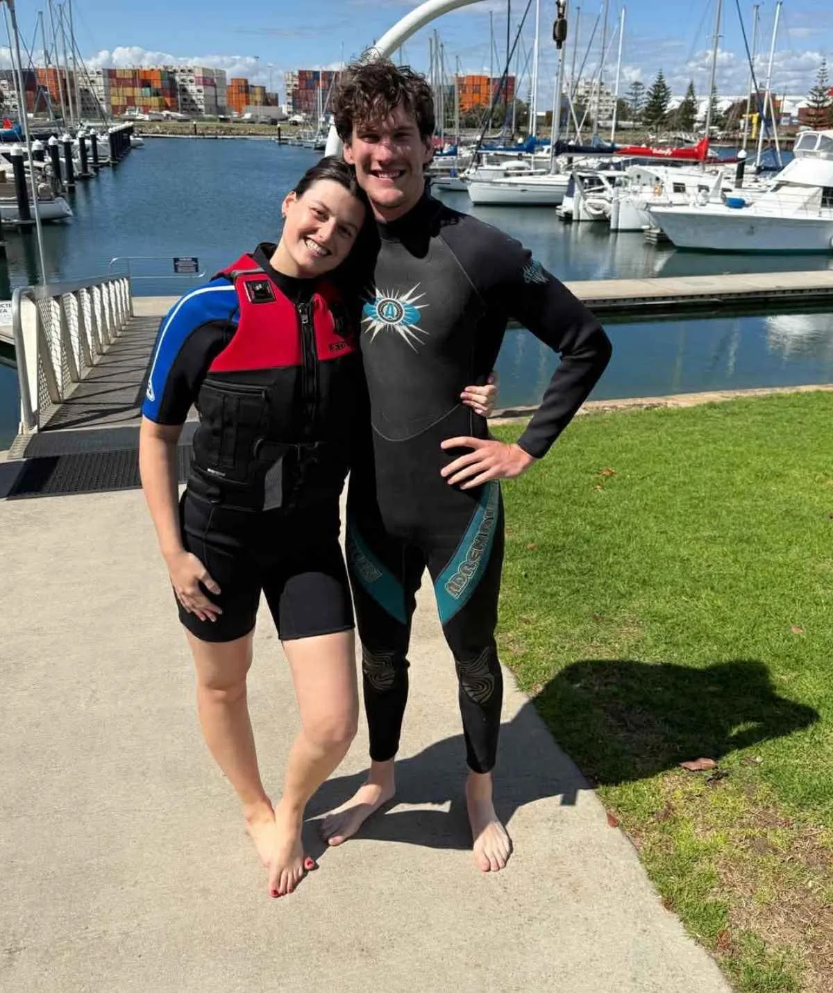 The former couple say long distance made their relationship difficult. Credit: Instagram.