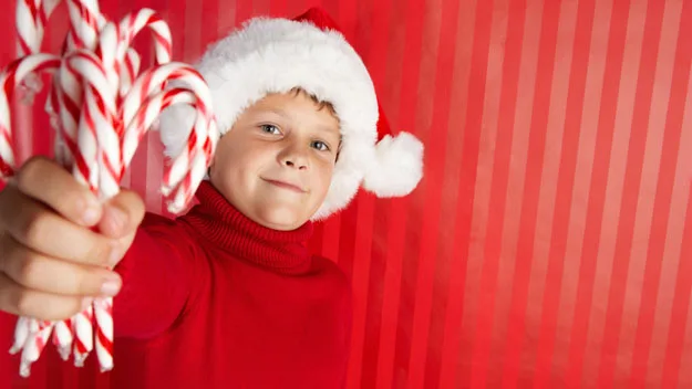 It's not the first time candy canes have caused trouble in the school yard.