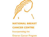 National Breast Cancer Centre logo with text, incorporating the Ovarian Cancer Program.