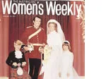 Royal wedding cover featuring Princess Anne and Captain Mark Phillips in formal attire with attendants.