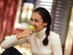woman eating