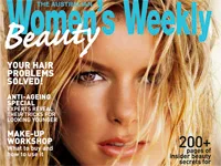 Cover of The Australian Women's Weekly Beauty edition with a close-up of a woman's face and beauty headlines.