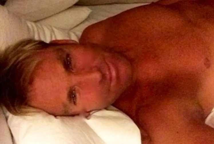 Shane Warne selfie