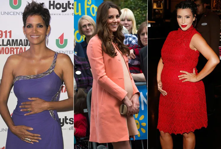 Halle Berry, Kate Middleton, Kim Kardashian