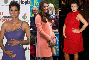 Halle Berry, Kate Middleton, Kim Kardashian