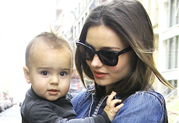 Miranda Kerr and Flynn Bloom